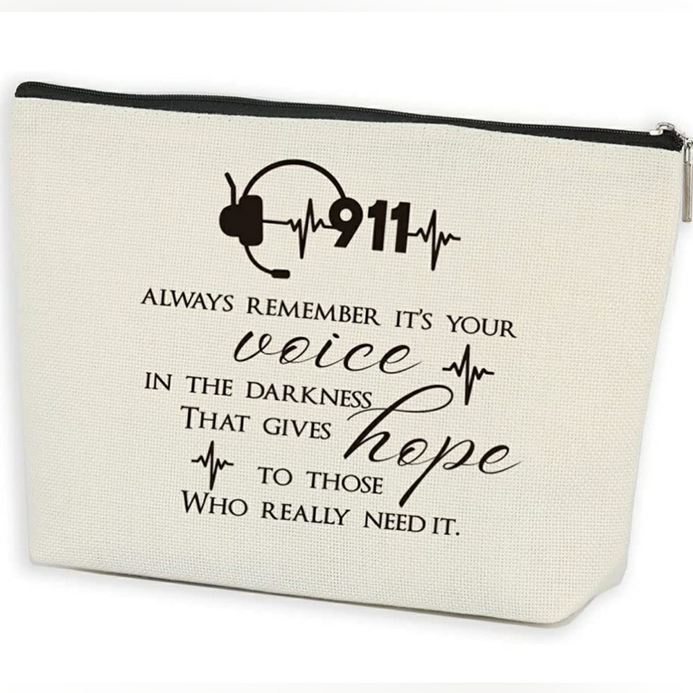 Inspirational Makeup Bag 911 Operator *NWT*